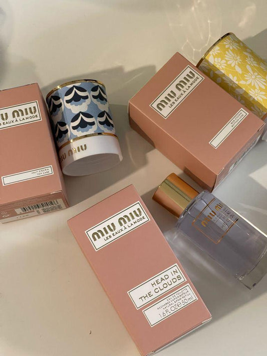 Miu Miu Head In The Cloud Blue + Yellow EDT 50ml – Authentic Fragrance Available in Singapore