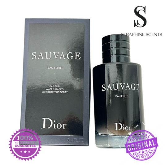 Dior Sauvage Eau Forte Parfum Waterbased 100ml – Authentic Fragrance Available in Singapore