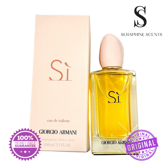 Giorgio Armani Sì EDT 100ml – Authentic Fragrance Available in Singapore