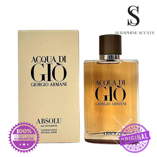 Giorgio Armani Acqua Di Giò Absolu EDP 125ml – Authentic Fragrance Available in Singapore